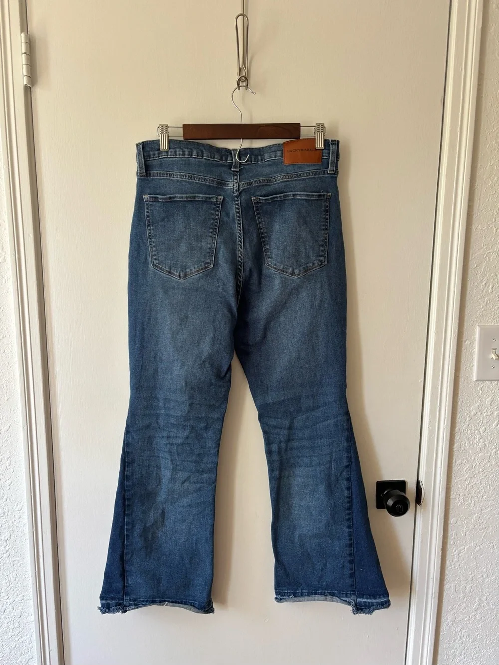 Lucky Brand Women's Denim Flare Jeans in Medium Blue